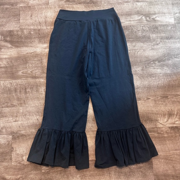 Matilida Jane Just Imagine Sofia Big Ruffle Navy Pants Womens Sz. M - Picture 3 of 9